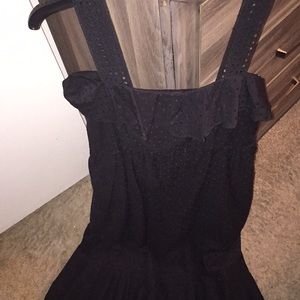 J. Crew /Black Eyelet Dress/Size 10 New